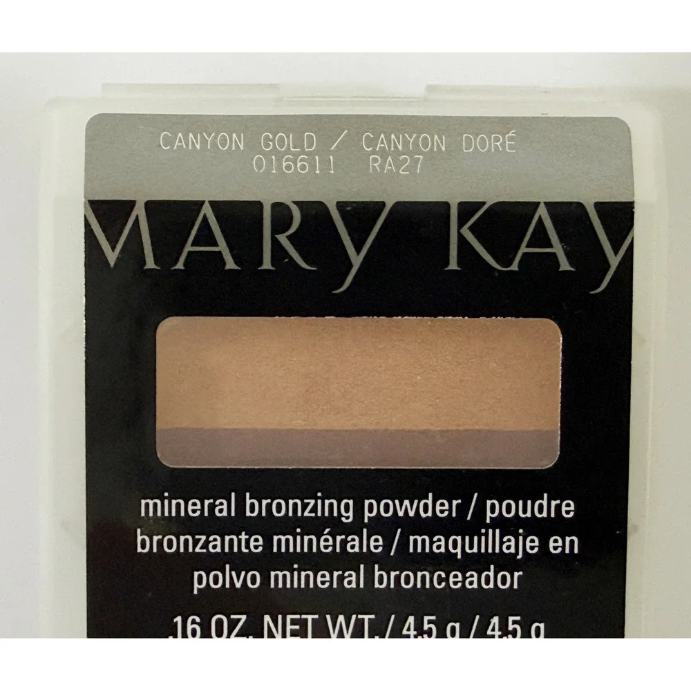 Mary Kay Mineral Bronzing Powder Women .16 oz Canyon Gold Shimmer 016611